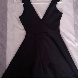 Forever 21 Black A-Line Dress